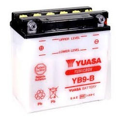 BATTERIE MOTO YUASA YB9-B