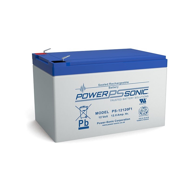 BATTERIE PB AGM POWERSONIC 12V 12Ah FR