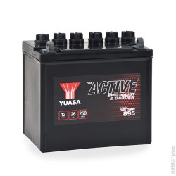 BATTERIE TONDEUSE YUASA 12V 26AH 896