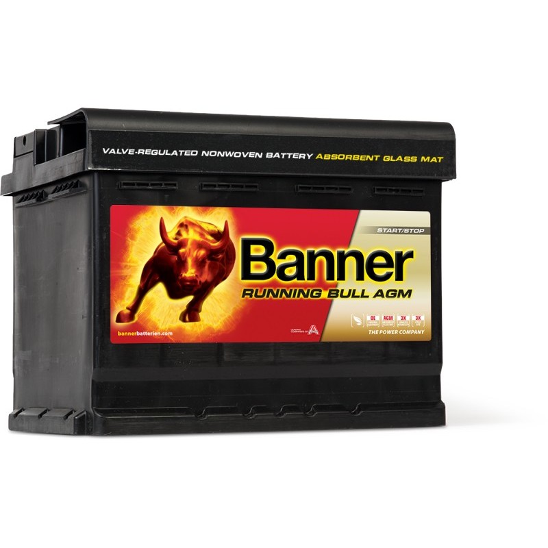 BATTERIE BANNER AGM 56001 12V 60AH 640A