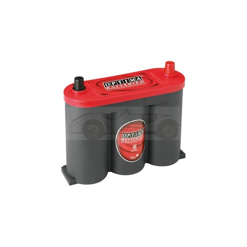 BATTERIE .OPTIMA ROUGE 6V 50ah 815A RT2.1L