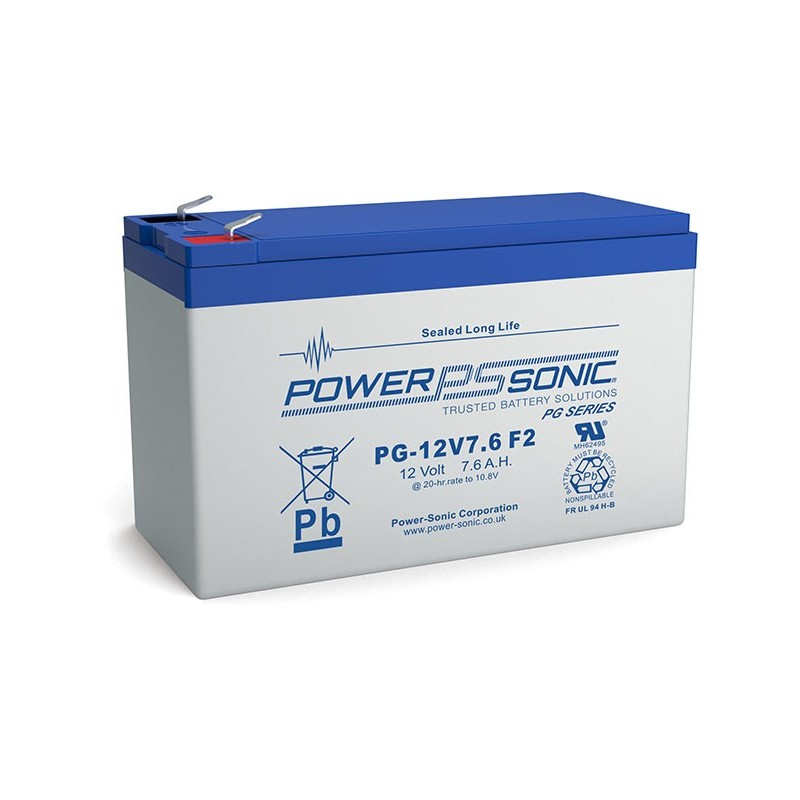 BATTERIE POUR ONDULEUR 12V 7.6Ah PG-12V7.6