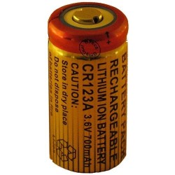 ACCU RECHARGEABLE CR123A LI-ION 3.7V