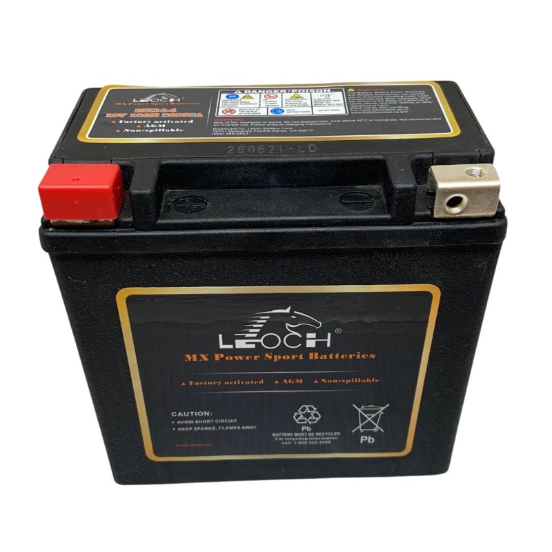 BATTERIE POUR HARLEY LEOCH ETX14