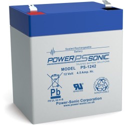 BATTERIE AGM POWERSONIC PS-1242 12V 4.5Ah V0