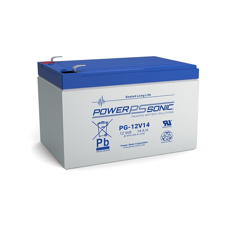 BATTERIE POUR ONDULEUR POWERSONIC 12V 14Ah 