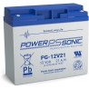 BATTERIE PLOMB ETANCHE POWERSONIC 12V 21Ah