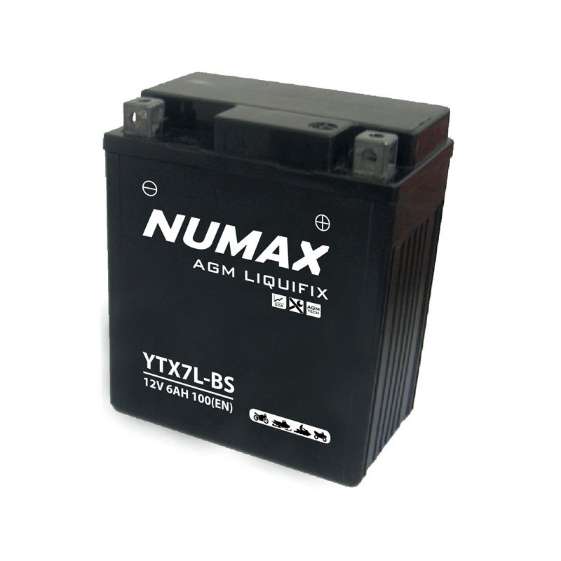 BATTERIE MOTO NUMAX YTX7L-BS