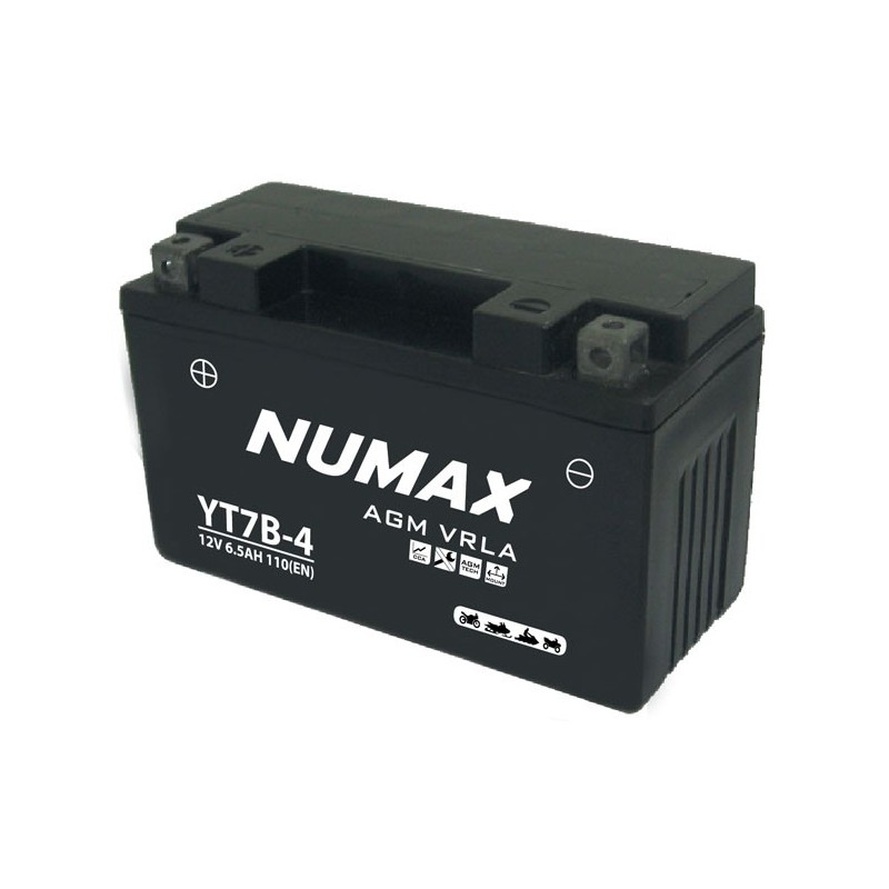 BATTERIE MOTO NUMAX YT7B-4