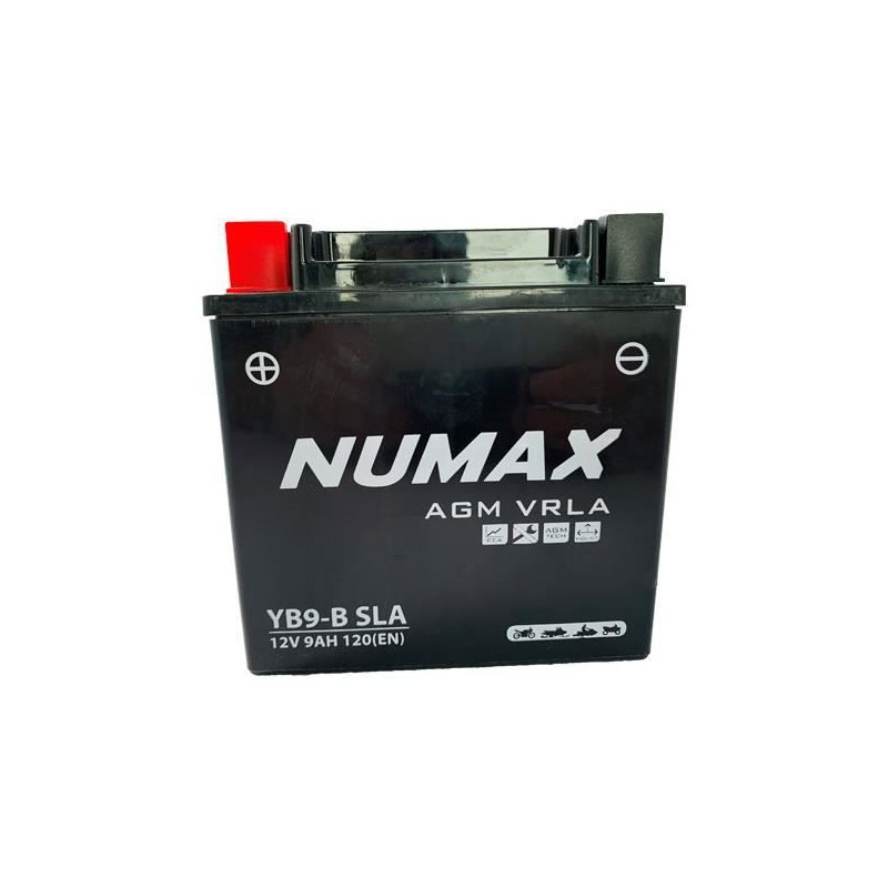 BATTERIE MOTO NUMAX YB9-B