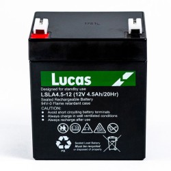 BATTERIE AGM LUCAS 12V 5AH SLA5-12