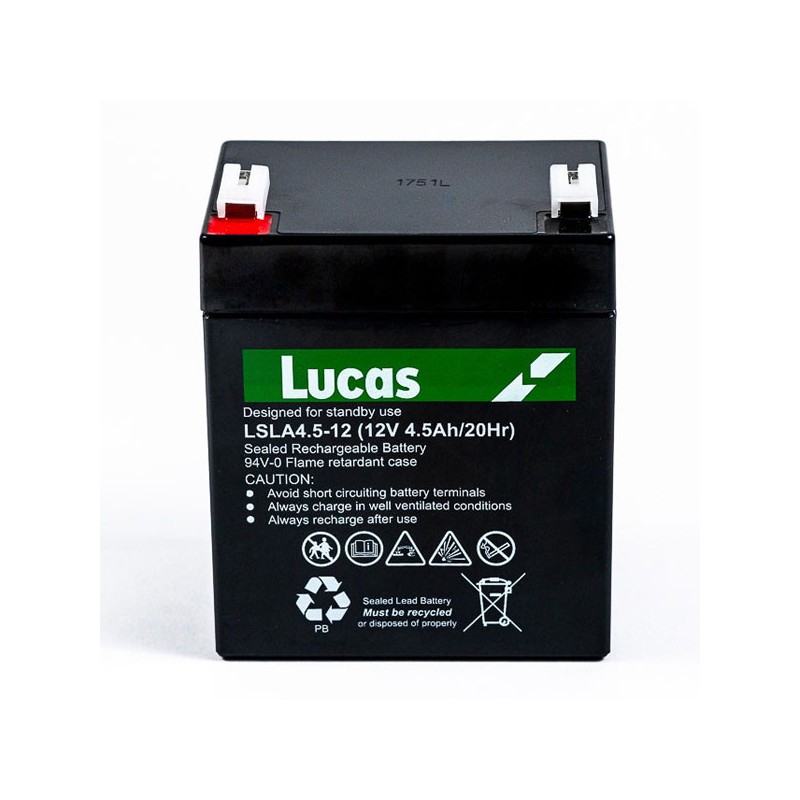 BATTERIE AGM LUCAS 12V 5AH SLA5-12