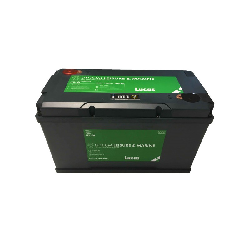 BATTERIE LUCAS LITHIUM LiFePO4 12V 100Ah LLX100