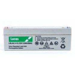 BATTERIE LUCAS AGM 12V 2.3AH FR