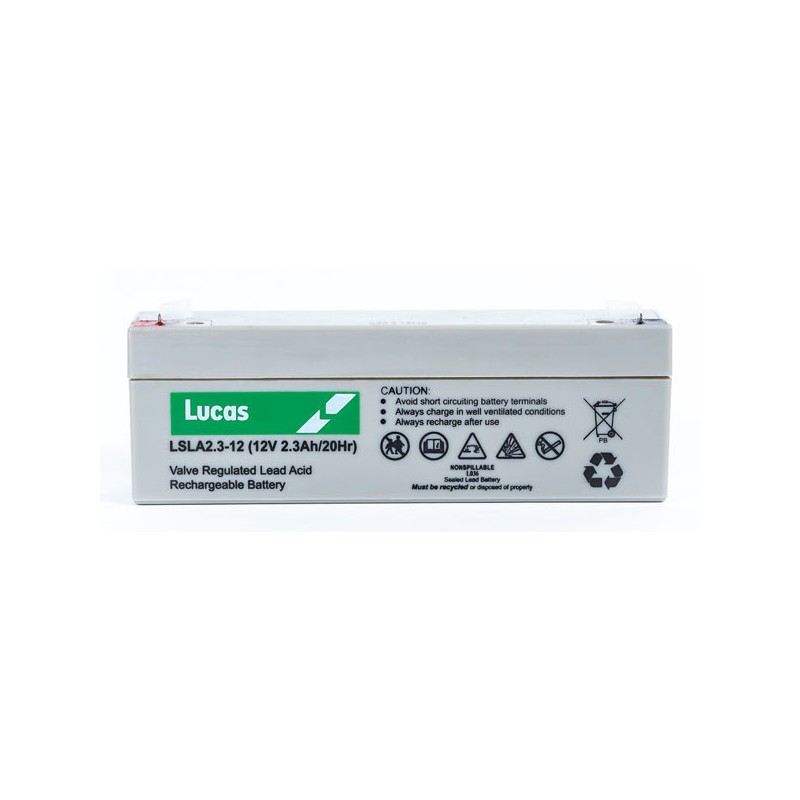 BATTERIE LUCAS AGM 12V 2.3AH FR