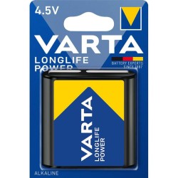 PILE VARTA 3LR12 4.5V ALCALINE LONGLIFE POWER