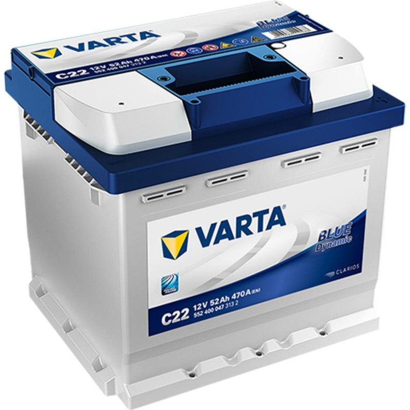 BATTERIE VARTA BLUE DYNAMIC 52Ah 470A