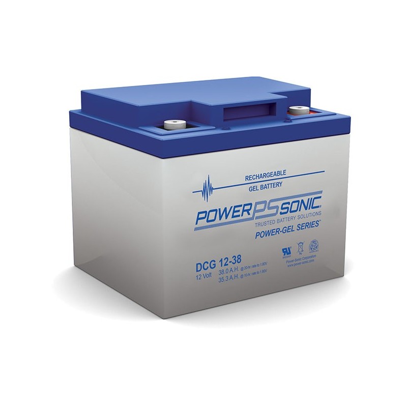 BATTERIE GEL12V CYCLAGE POWERSONIC 38Ah