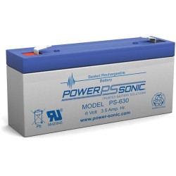 batterie-agm-powersonic-ps-630-6V-3.4AH