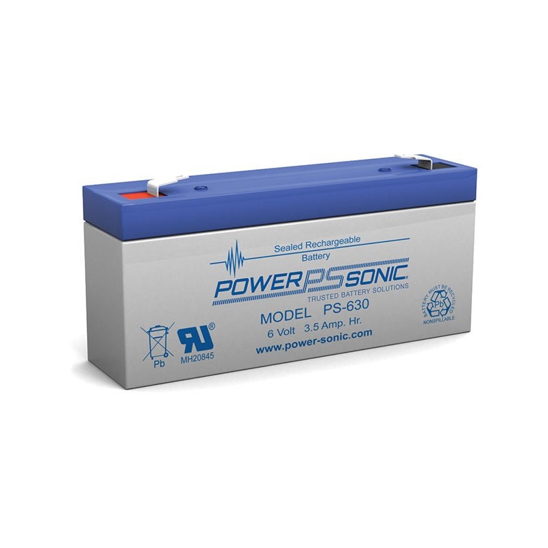 batterie-agm-powersonic-ps-630-6V-3.4AH