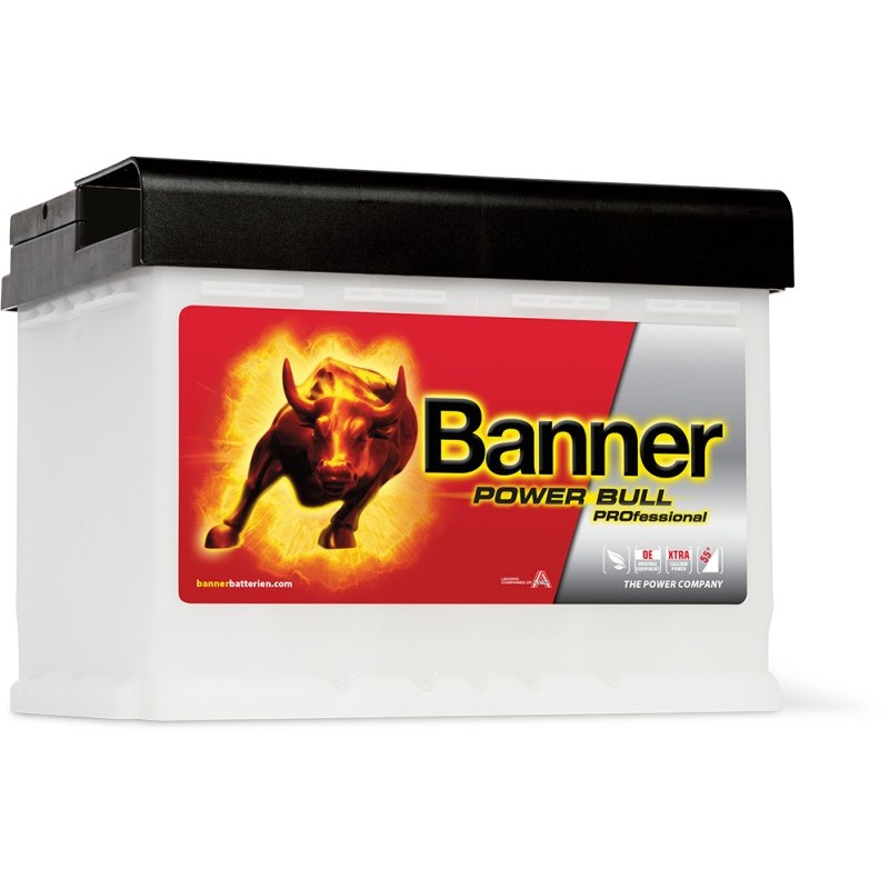 BATTERIE BANNER Power Bull P6340 12V 63Ah 600EN