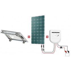 KIT SOLAIRE LOISIR 12V 100W ÉVOLUTIF 300 W