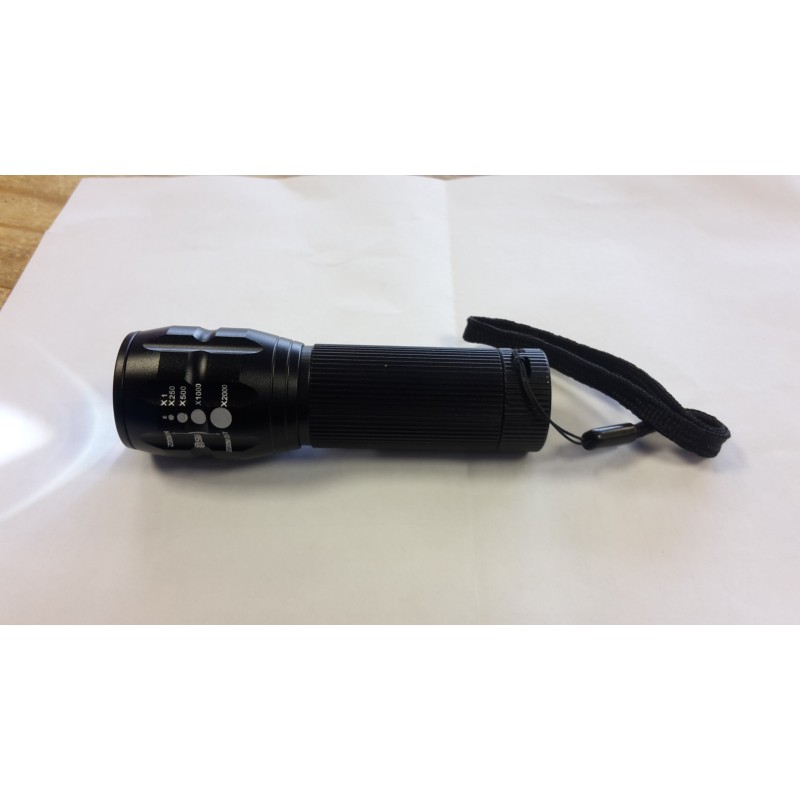 LAMPE TORCHE ZOOM LED 3 WATT  X1-ENERGY